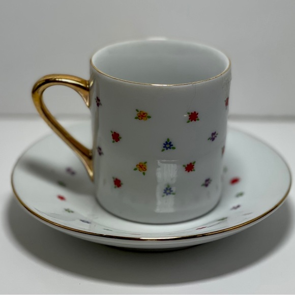Band Creations Inc. Other - Coffee, Tea, Expresso Cup & Saucer Demitasse Set “Best Friends” 1997 Collection